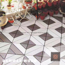 Hot Sell Garden Decoration WPC DIY Decking Tiles 300*300mm Outdoor Interlocking Plastic Wood Flooring Tiles